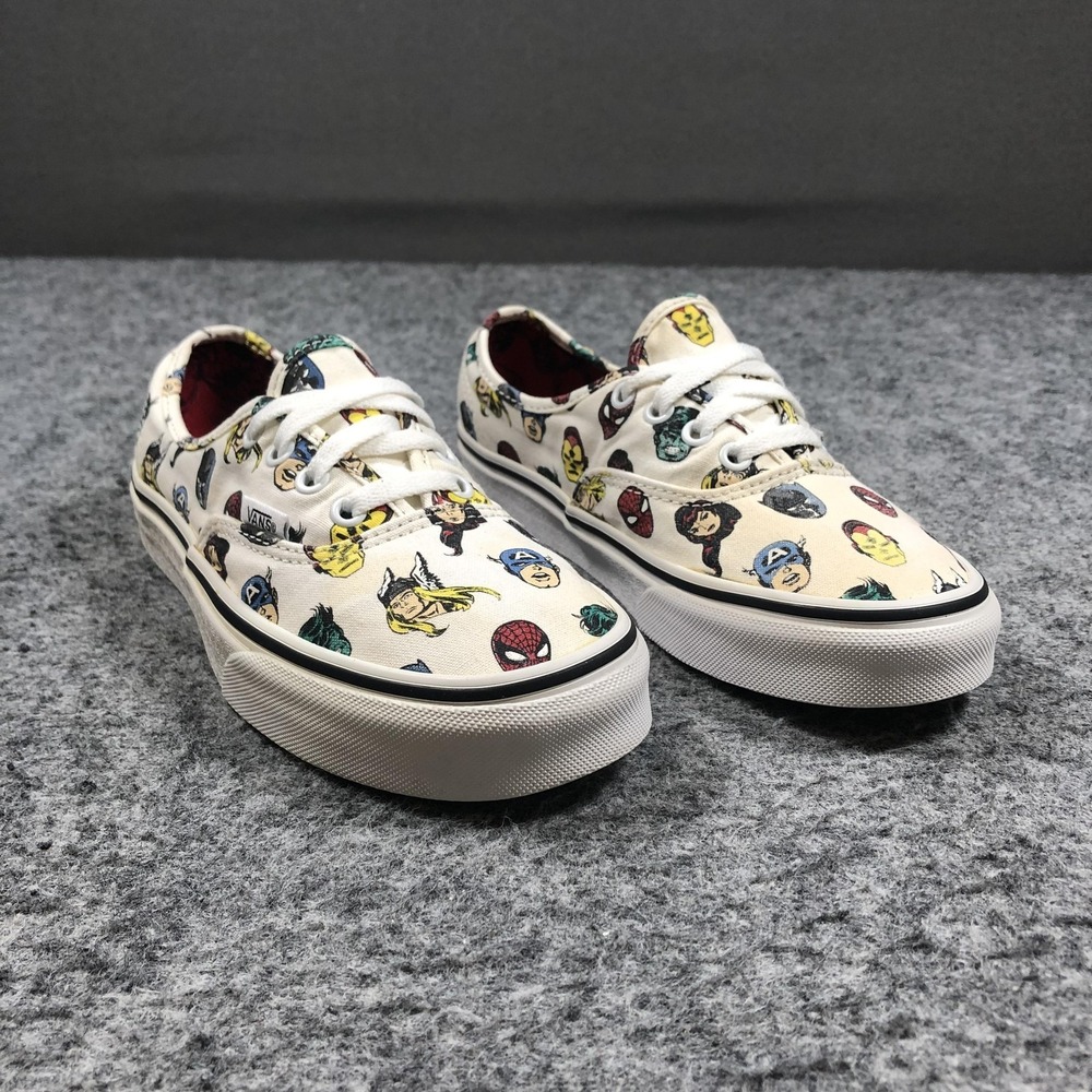 Vans Marvel Avengers Shoes Mens Size 6 Multicolor Canvas Low Top Skate Casual